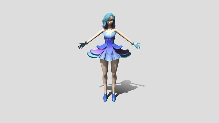 3D Character Model 3D Model