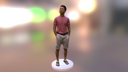 Borgy Full Body 3D Model