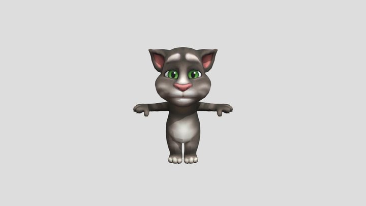 Tom-medium-talking-tom 3D Model