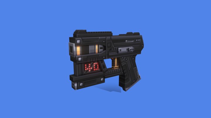 SF pistol 3D Model