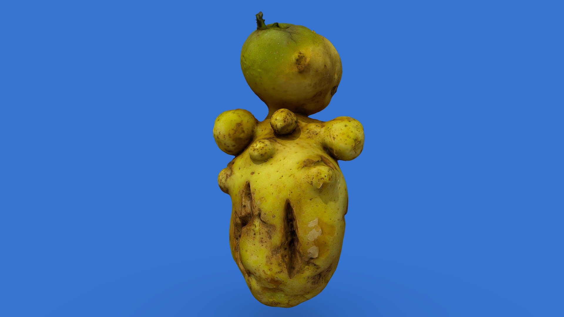 Potato man Download Free 3D model by Igor Denisov (Digor) [507c03b