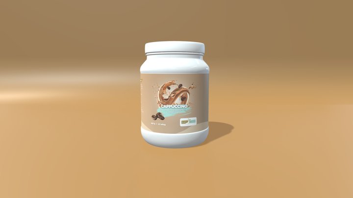 Protein Jar 3D Model