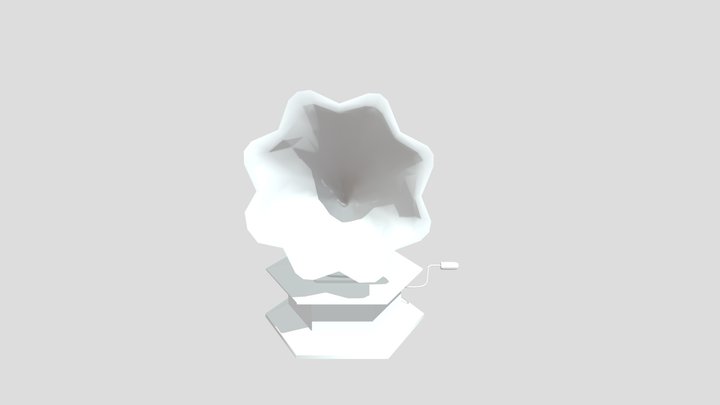 Gramophone 3D Model