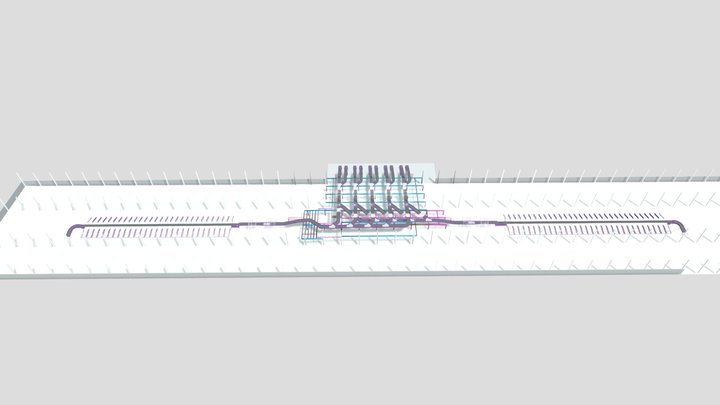 郑州中通快运自动化设备三维20240109 3D Model