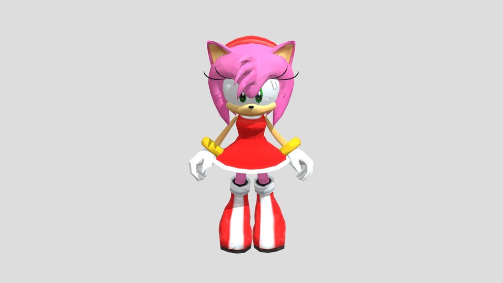 Amy Rose - A 3D model collection by Mystic332 - Sketchfab