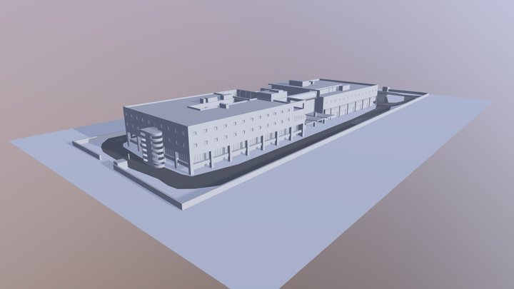 Petru Ralli Detention Center Reconstruction 3D Model