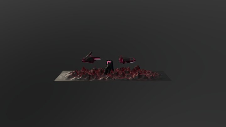 RTJ4D Remix Volcano 3D Model