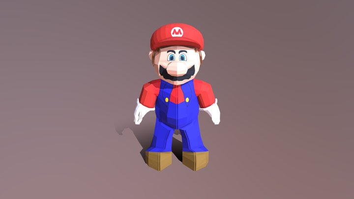 Mario 3D Model