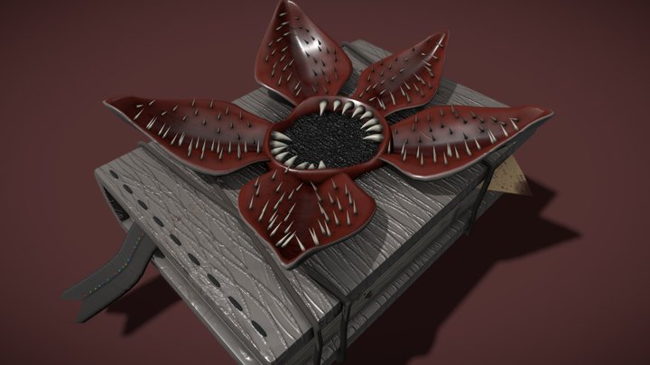 The Demogorgon Book 3D Model