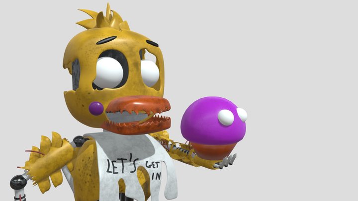 Reaper Toy Chica 3D Model