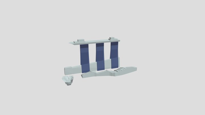 Marina Bay 3D Model