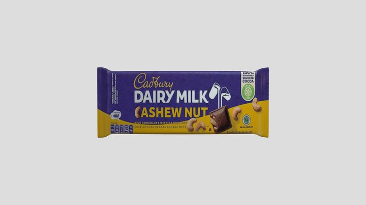 Dairy Milk 3D Model