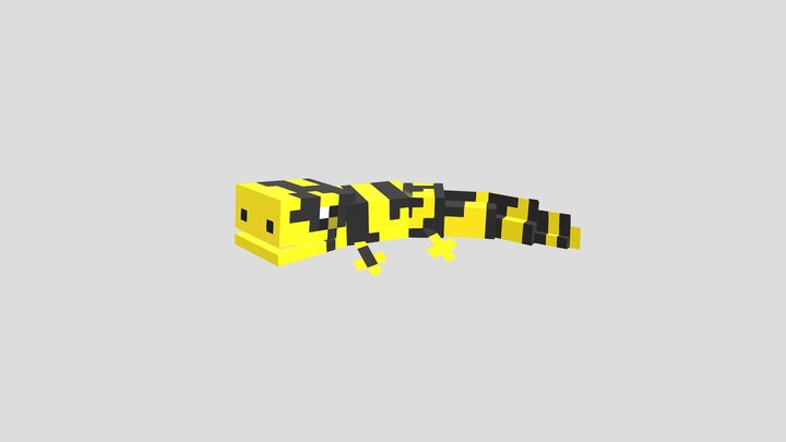 Tiger Salamander 3D Model