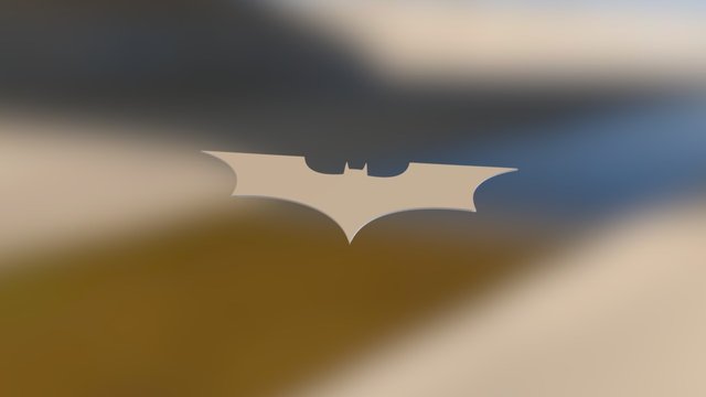 Batarang (The Dark Knight version) 3D Model
