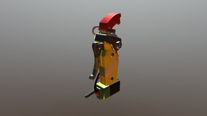 Junkrat's remote Overwatch 2 3D Model