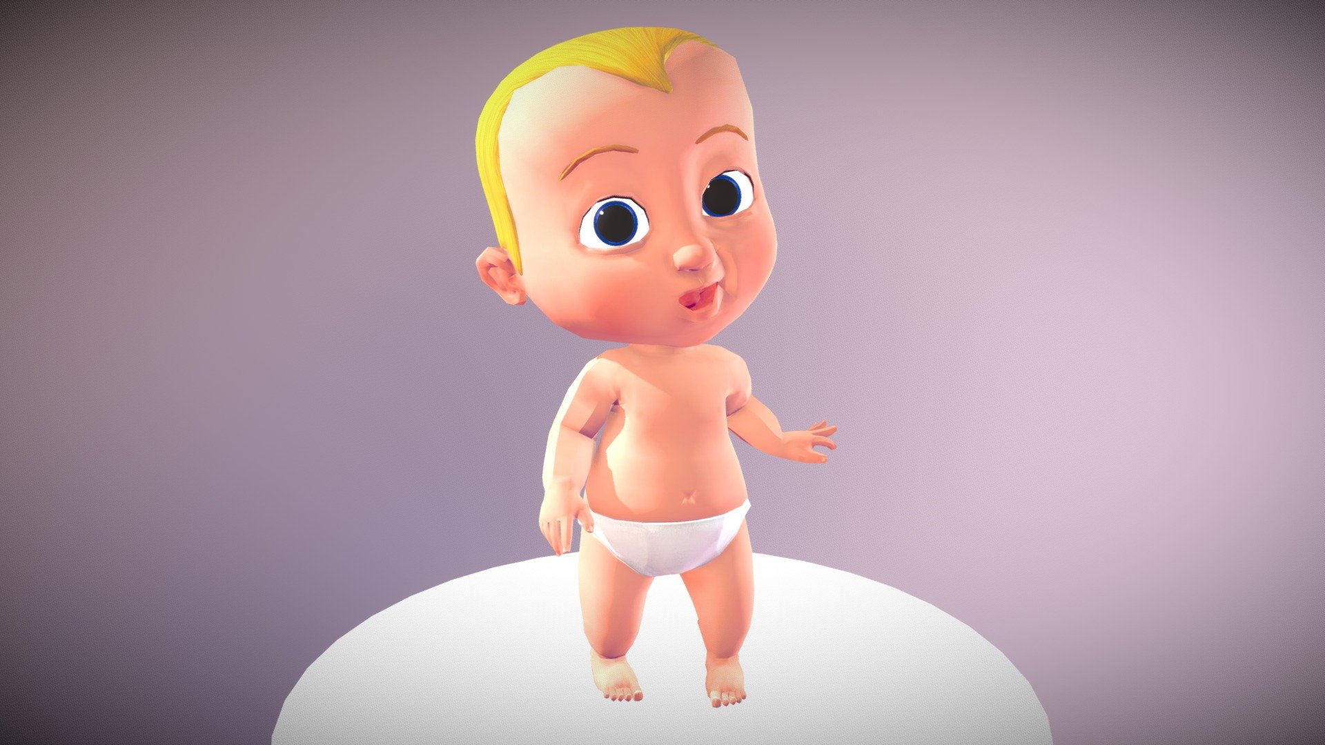 BABY BOSS - 3D model by mikart3d (@mikart3d) [5081e11]