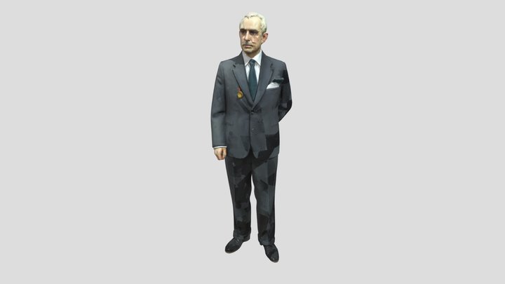 İsmet İnönü 3D Model