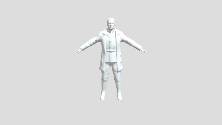 Hitler (Mixamo Rig) 3D Model