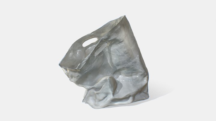 Plastic Bag - Square 3D Model