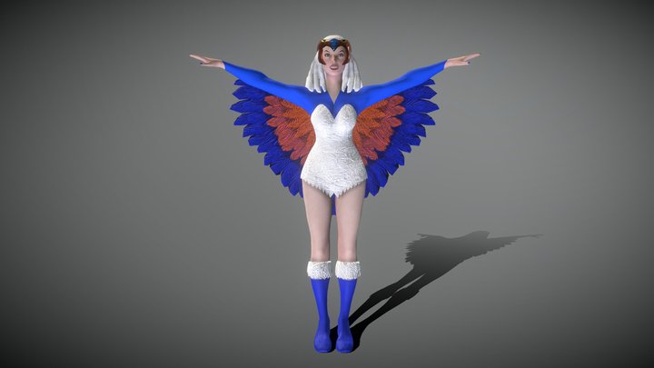 He-Man: The Sorceress 3D Model