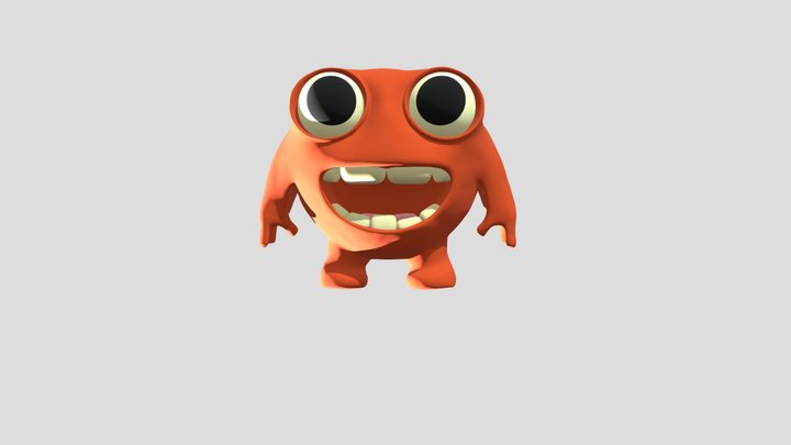 cartoon character by CGCREATOR 3D Model