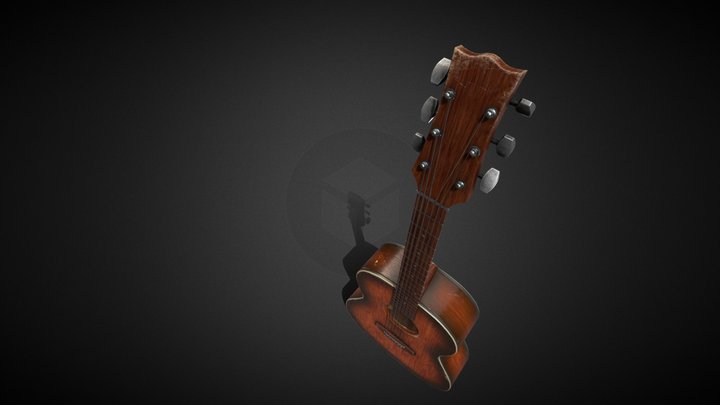 Just a Guitar 3D Model