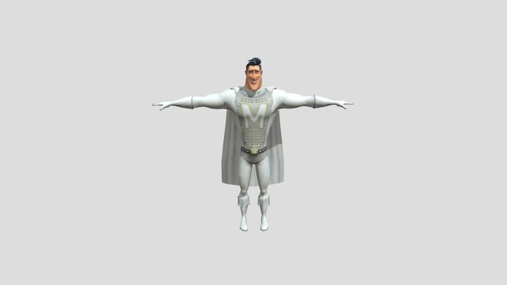Metro Man Add To Gmod 3D Model