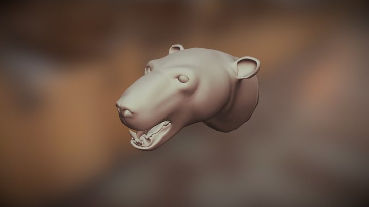 Polar Bear 3D Model