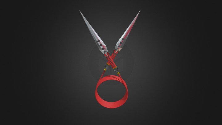 cHAINED kUNAI 3D Model