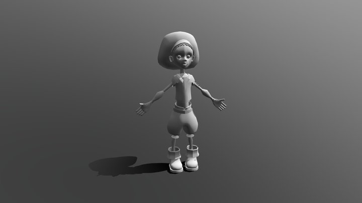 TERRI WIP 3D Model