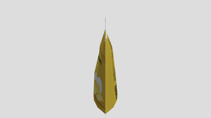 Protein_WHEY_PROTEIN_sachet_32g_Pineapple 3D Model