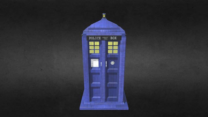 Doctor Who - Tardis 3D Model