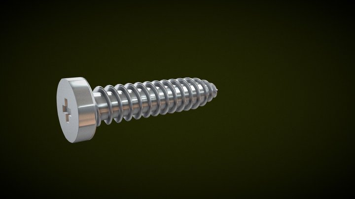 Screw /// Parafuso 3D Model