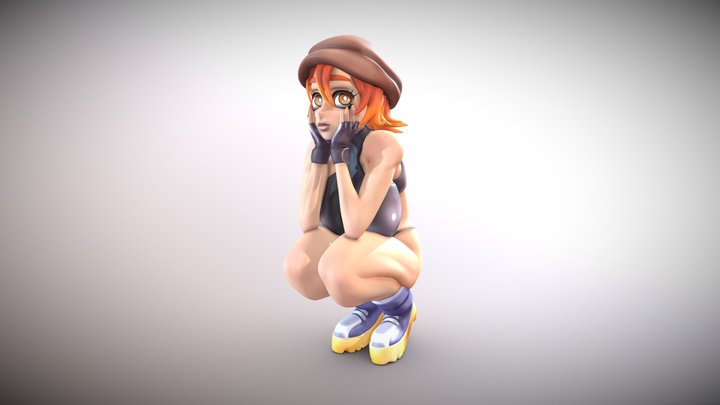 Hot Girls - A 3D model collection by SHUBBAK3D - Sketchfab