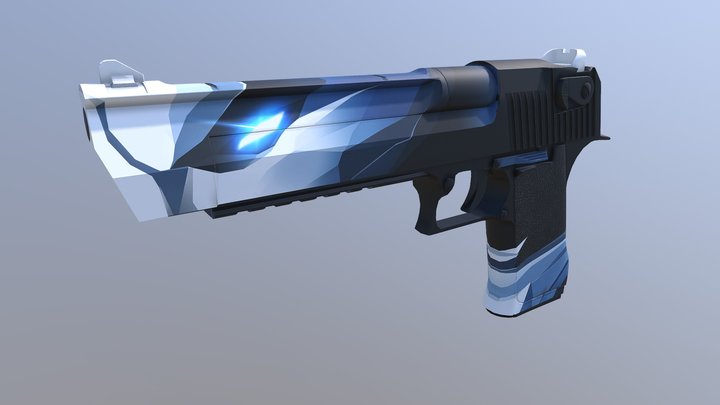 Desert Eagle ICE collection 3D Model