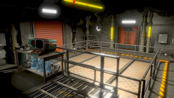 Fnaf SOTM DollHospital Main Hub – Modèle 3D gratuit STL
