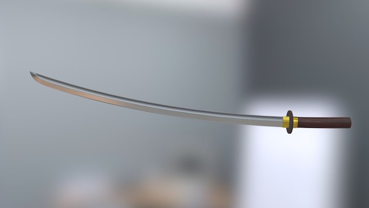 Katana 3D Model