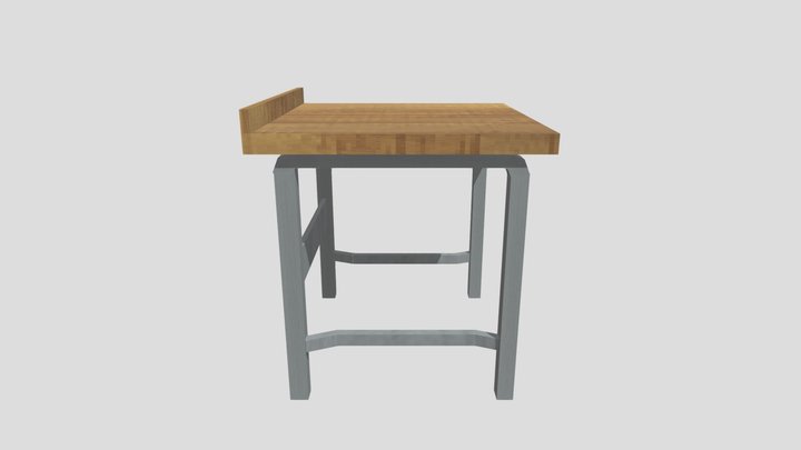 Desk 3D Model
