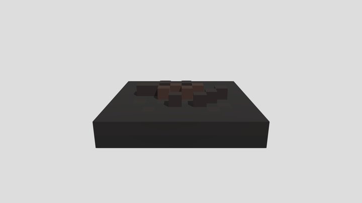 Mud Puddle - Voxel 32x32 – Kostenloses 3D-Modell STL