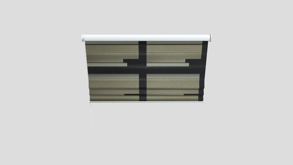 Roman Blinds Half Beige