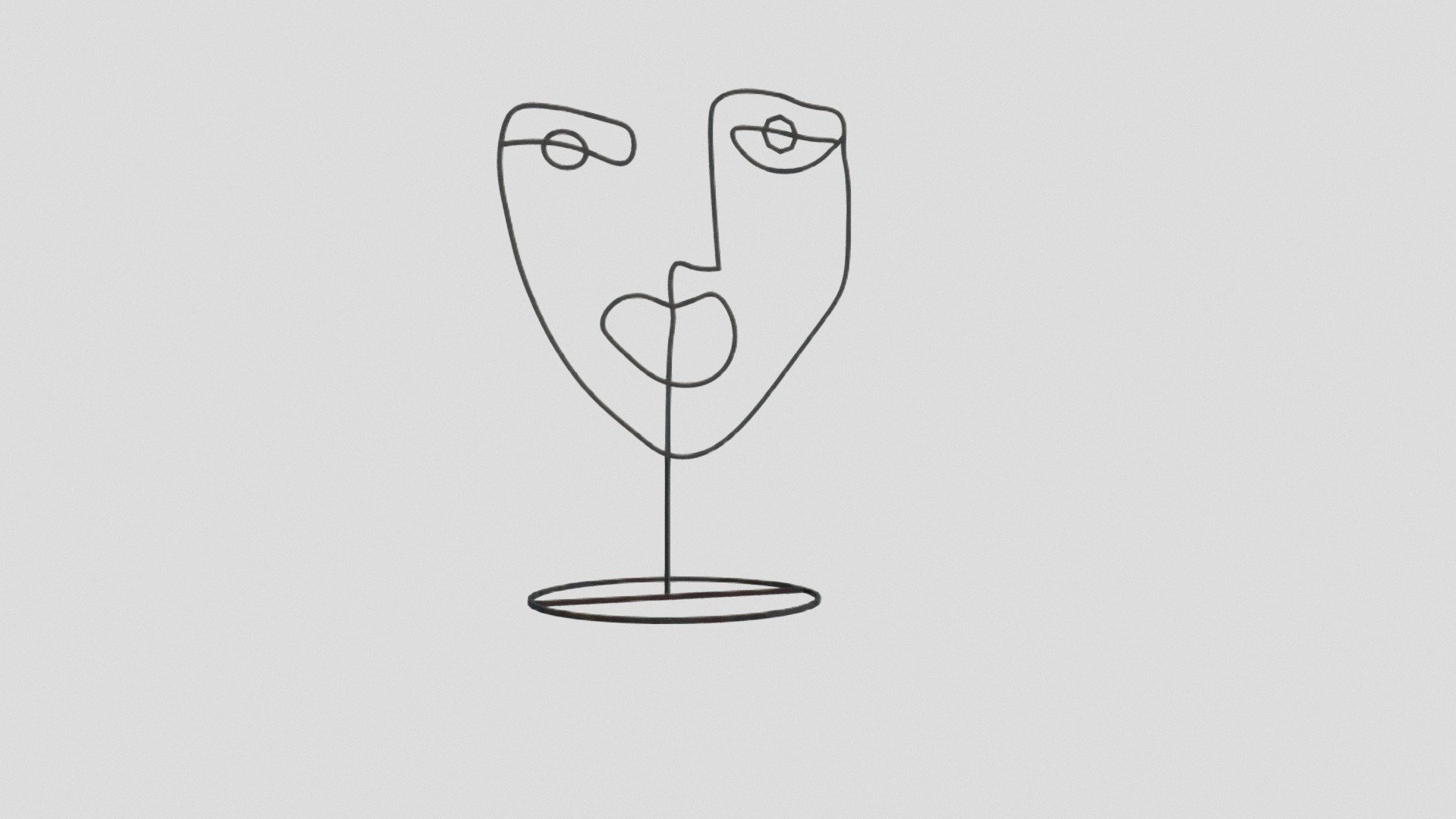 Face sculpture