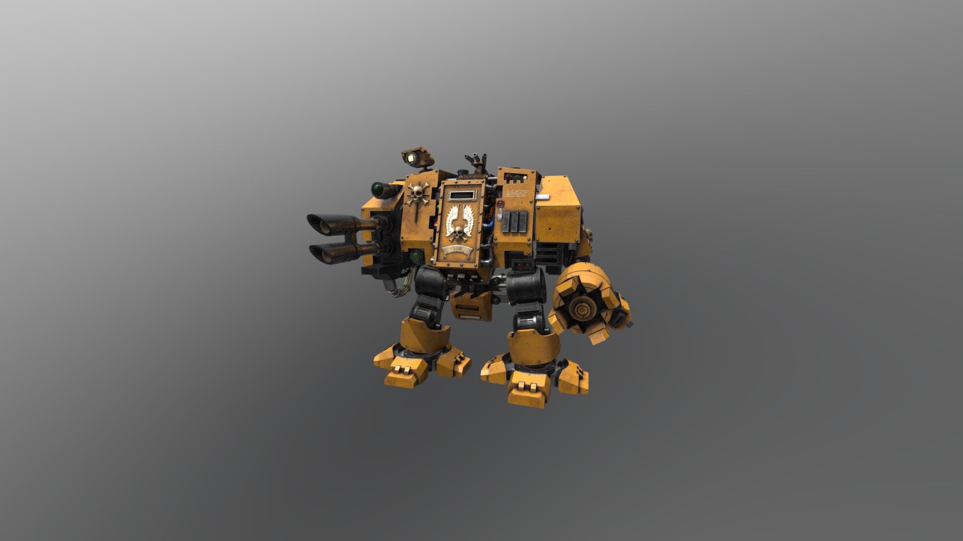 Warhammer 40,000 Iron Fist Dreadnought