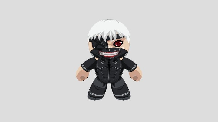 Mighty Mugg - Ken Kaneki 3D Model