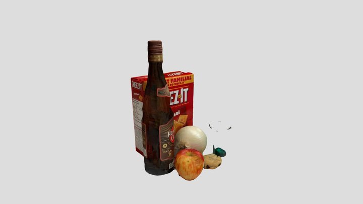 Cheez-it Still Life 3D Model