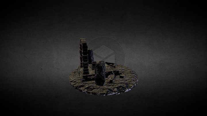 Fantasy Diorama 3D Model