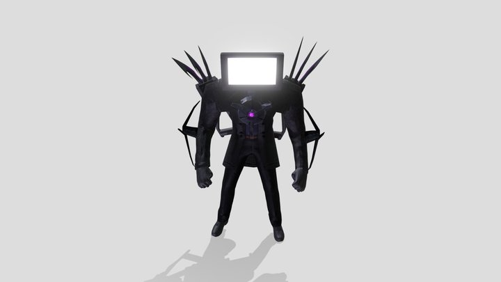 Titan tv man 3D Model