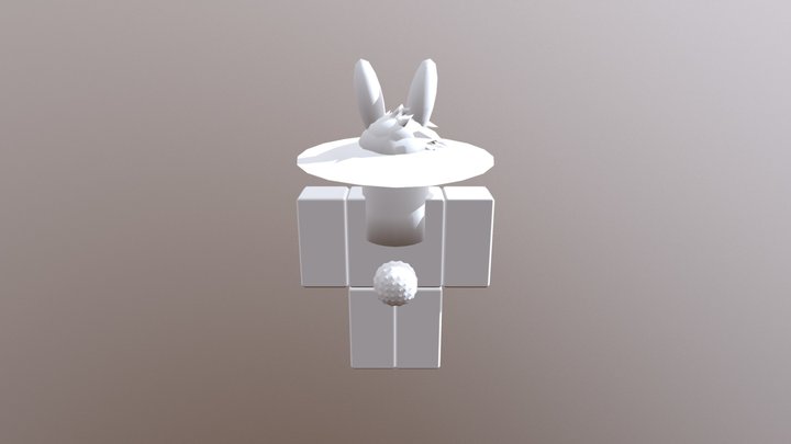 Roblox Player, Me 3D Model
