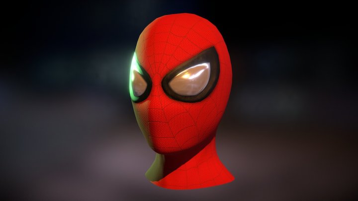 Spiderman Bust 3D Model