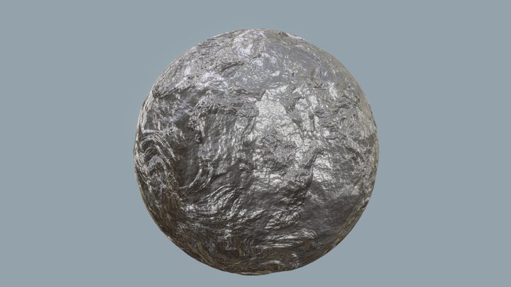 Blender - Rock Material 3D Model