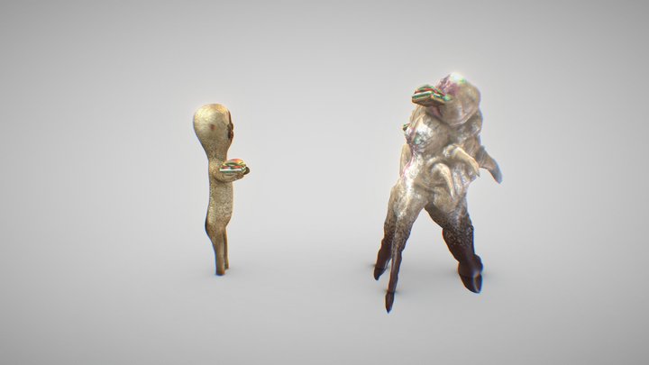 SCP-1730 Silent Tormentor 3D Model : r/SCP